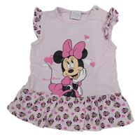 Světlerůžová tunika s Minnií Disney
