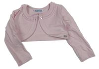 Svetloružové bavlnené bolerko Mayoral