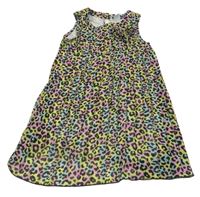 Farebné vzorované šifónové plisované šaty Kiki&Koko