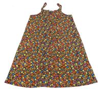 Farebné kvietkovane šaty Primark