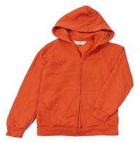 Červená prepínaci mikina s kapucňou H&M