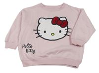 Svetloružová oversize mikina s Kitty F&F
