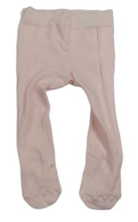 Svetloružové pančuchy s mačičkou