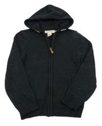 Čierny melírovaný prepínaci sveter H&M