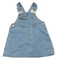 Světlemodré riflové šaty Smile