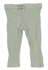 Mátové rebrované tepláky s mašlou Matalan