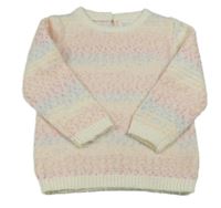 Smetanovo-barevný melírovaný svetr PRIMARK