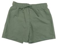 Khaki plážové kraťasy