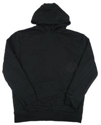 Čierna mikina s vreckom a kapucňou George