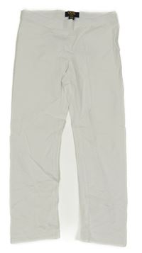 Biele capri legíny OVS