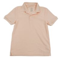 Světlebroskvové funkční sportovní polo tričko INESIS