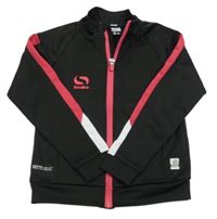 Černá sportovní propínací mikina s logem Sondico