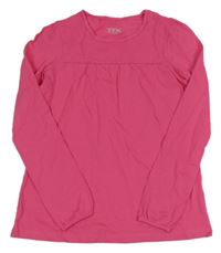 Tmavoružové tričko Y.F.K.