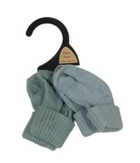 Nové - 2x ponožky - světlemodré + světlezelené