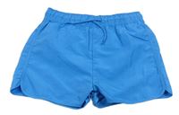 Modré plážové kraťasy H&M