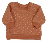 Tehlová vzorovaná mikina Primark