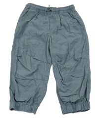 Šedomodré plátenné nohavice Nutmeg