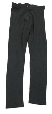 Antracitové rebrované legíny F&F