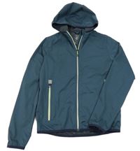 Šedozelená šušťáková jarná funkčná bunda s kapucňou Killtec