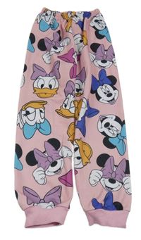 Růžové tepláky s Daisy a Minnie