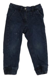 Tmavomodré cuff rifle Lily & Dan