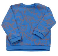 Modrá mikina so zvieratkami M&S