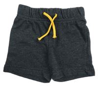 Tmavosivé teplákové kraťasy Primark