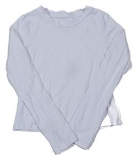 Biele crop tričko H&M