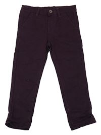 Lilkové plátenné chino nohavice Dunnes