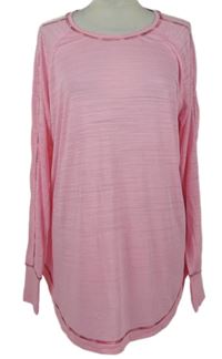 Dámske ružové melírované športové tričko zn. Next