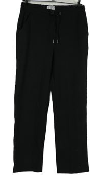 Dámské černé kalhoty Up2Fashion