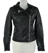 Dámský černý koženkový křivák Only 