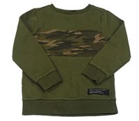 Khaki-army mikina zn. George