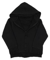 Čierna prepínaci mikina s kapucňou