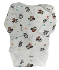 Bílé body s Minnie a Daisy Primark