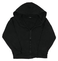 Čierna prepínaci mikina s kapucňou George