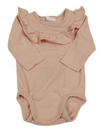 Růžové body s volánem H&M