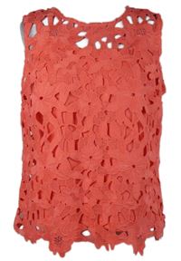 Dámská korálová madeirová halenka Tu