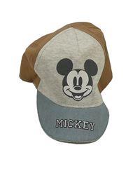 Šedo-hnědo-modrá kšiltovka s Mickeym Disney + C&A