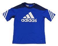 Modré sportovní tričko Adidas