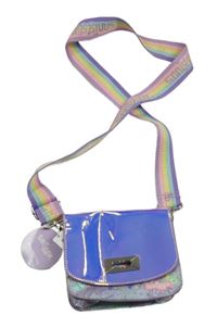 Nové - Barevná metalická kabelka s obrázky