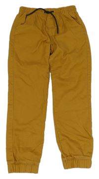 Nové - Hnědé teplákové cuff rifle Hema