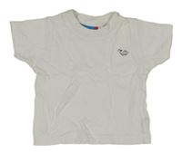 Biele tričko s myškou Topolino