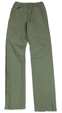 Khaki slim rifle UniQlo 