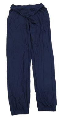 Tmavomodré turecké nohavice Yigga