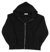 Čierna prepínaci mikina s kapucňou C&A