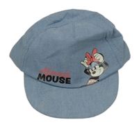 Nové - Světlemodrá plátěná kšiltovka s Minnií Primark