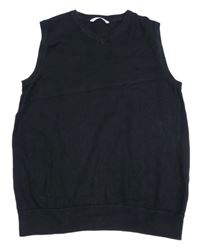 Čierna pletená vesta M&S
