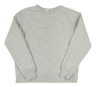 Svetlosivá melírovaná mikina zn. H&M