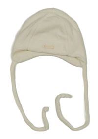 Smotanová fleecová zavazovací čapica MAXIMO